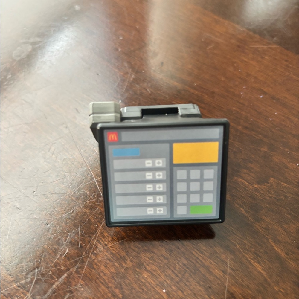McDonald's Play Cash Register with Colorful Display